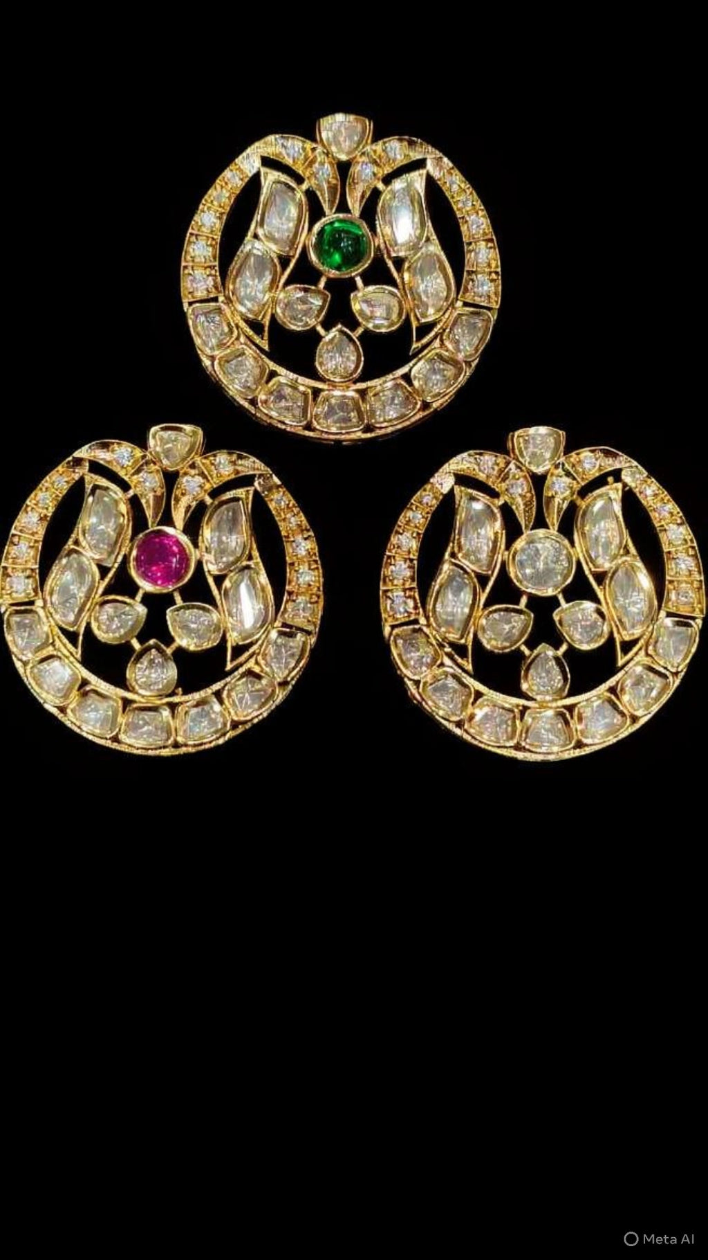 Polki Pendant || 1 piece packing