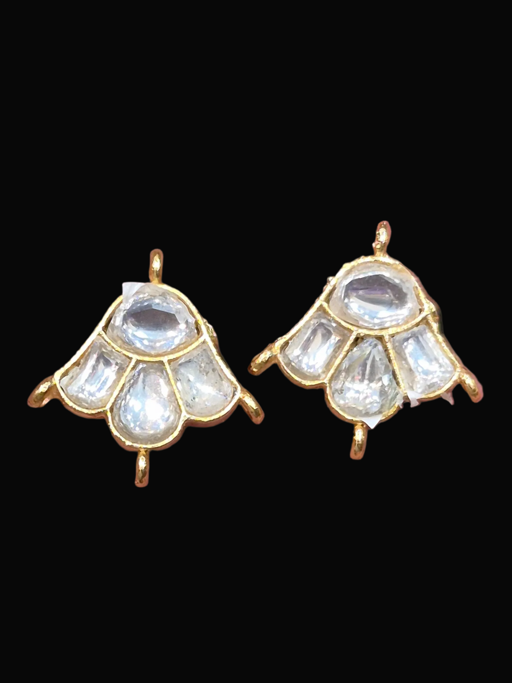 Jadau tops || 8 stones || 1 pair pack