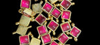 Single Stone Jadau Kundan||12 piece packing & 100 piece packing
