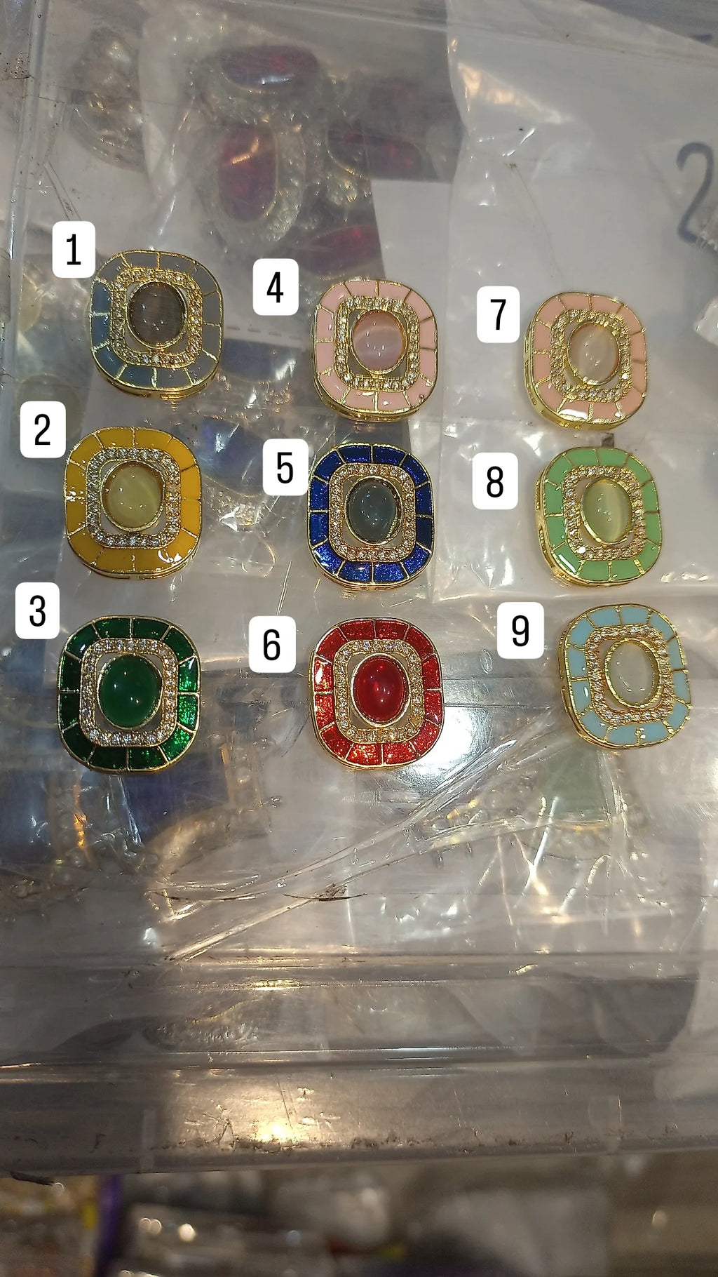 Premium monalisa kundan