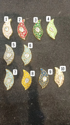 Premium Meena polki kundan