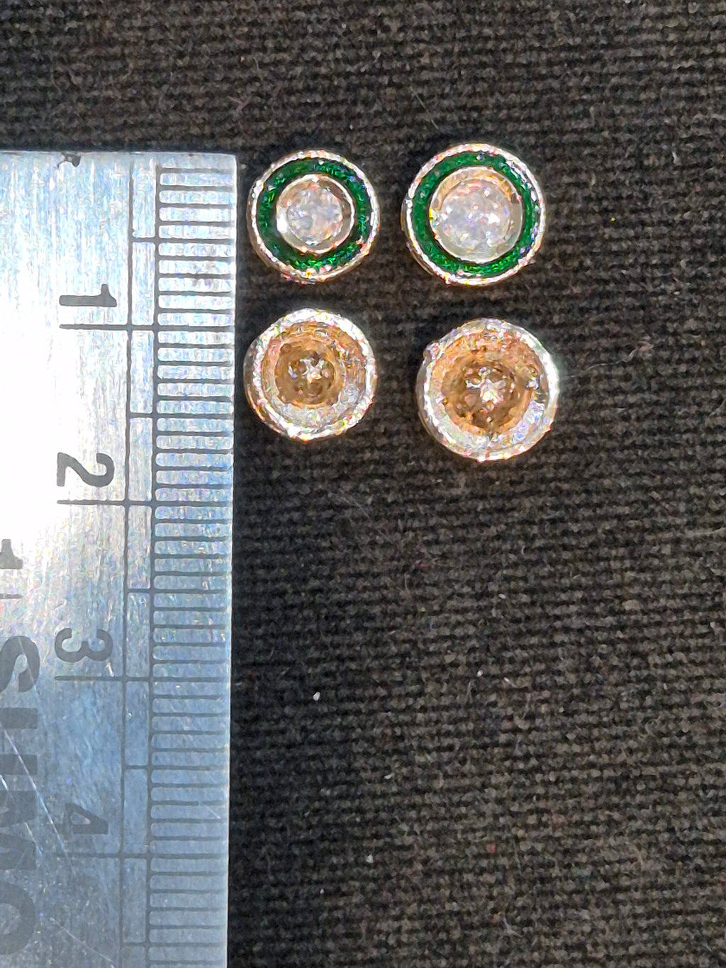 Moissanite pieces || 6 piece pack ||