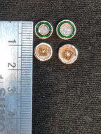 Moissanite pieces || 6 piece pack ||