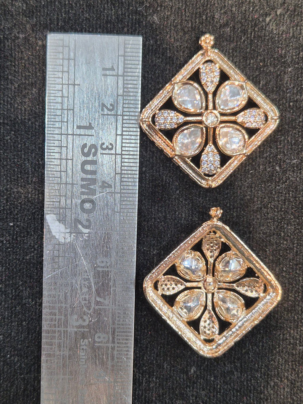 Polki pendant || 1 piece and 6 piece pack ||