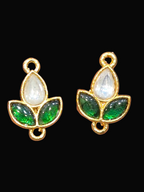 Jadau tops || 6 stones || 1 pair pack