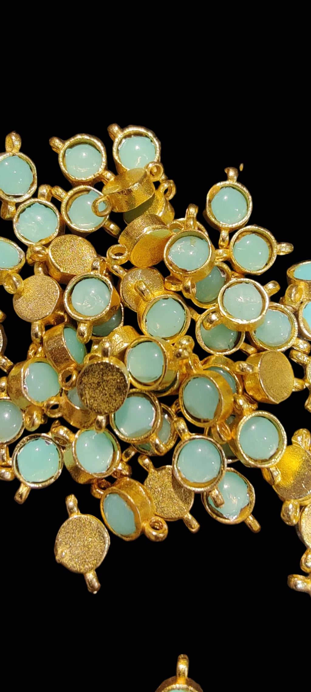 Single Stone Jadau Kundan|| 12 piece packing & 100 piece packing