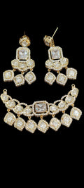 Polki Pendant earring set || 1 set packing