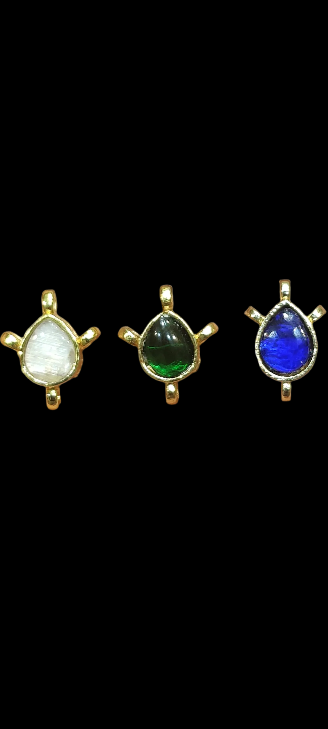 Single Stone Jadau Kundan|| 12 piece packing & 100 piece packing