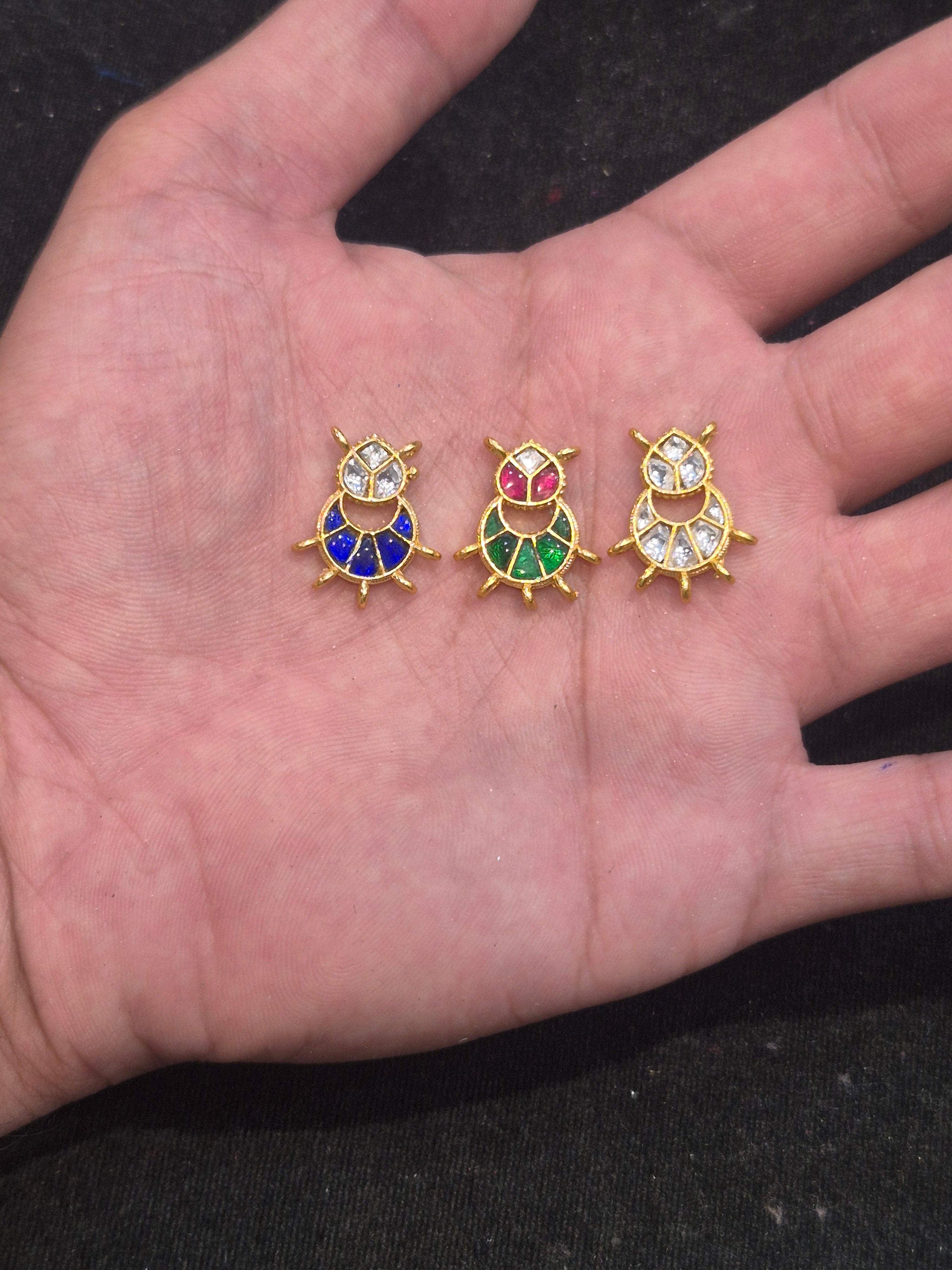 Jadau kundan || 8 stones ||