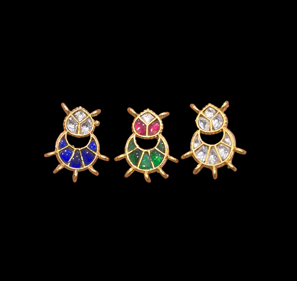 Jadau kundan || 8 stones ||