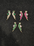 Jadau birds || 16 stones in a pair ||