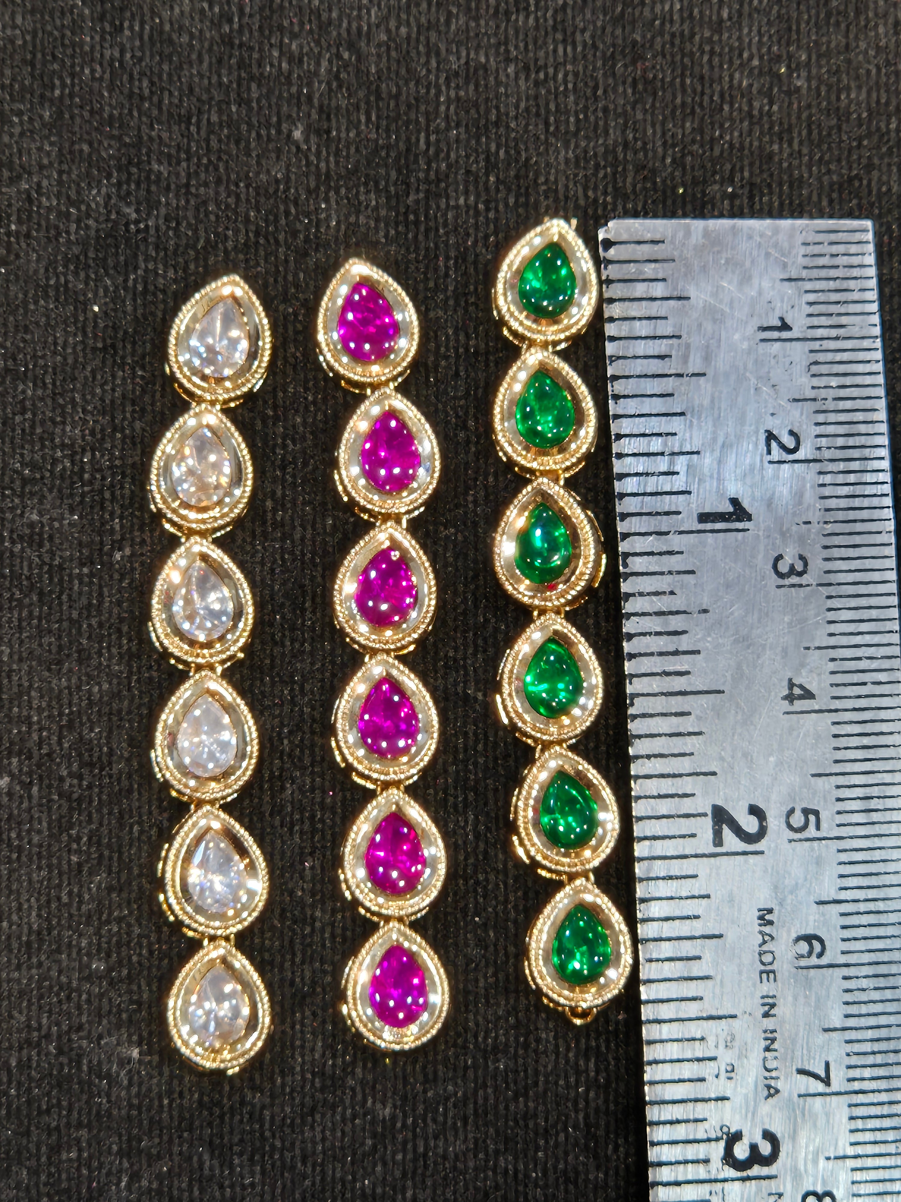 Polki Kundan pan || 1 piece and 6 pieces pack||