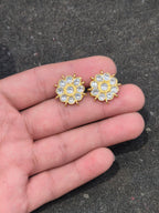 Jadau tops || 18 stones || 1 pair pack