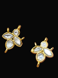 Jadau earcuffs  || 8 stones || 1 pair pack