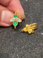 Jadau earcuffs || 8 stones || 1 pair pack