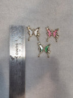 Antitarnish butterfly charms || 6 piece pack ||