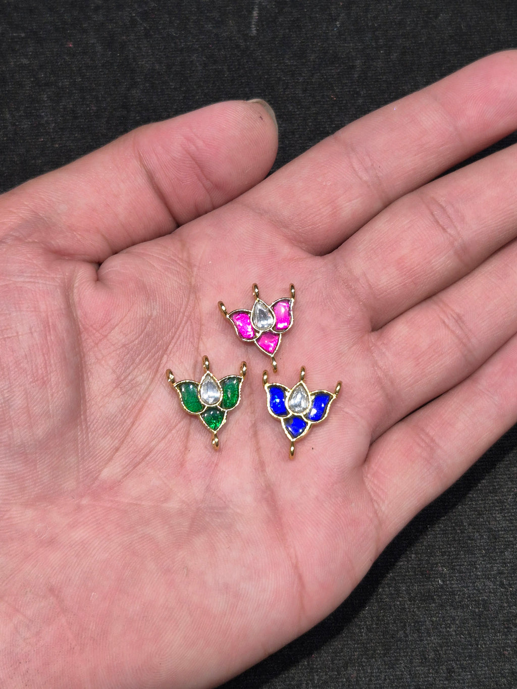 Jadau kundan || 4 stones ||