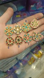 Premium polki Meena kundan || 1 pcs - 6 pcs packing ||