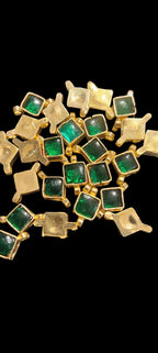 Single Stone Jadau Kundan|| 12 piece packing & 100 piece packing