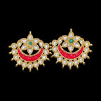 Meena Kundan Pendant|| Six piece packing