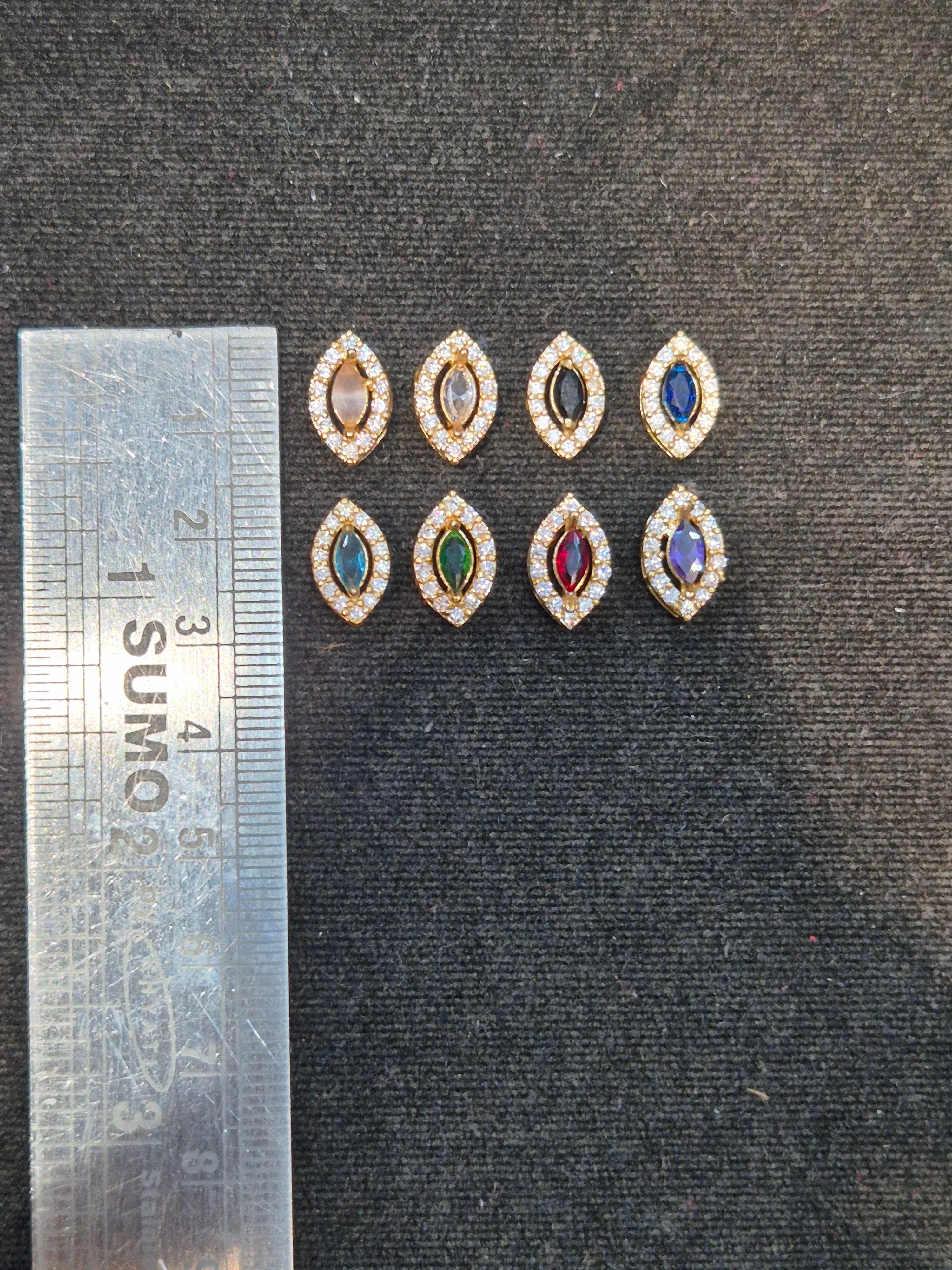 Eye shape ad piece || 6 piece pack ||