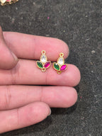 Jadau tops || 6 stones || 1 pair pack