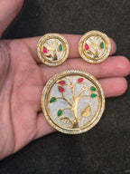 Pendant earring set