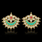 Meena Kundan Pendant || Six piece packing