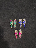 Jadau Bird || 12 stone pair ||