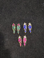 Jadau Bird || 12 stone pair ||