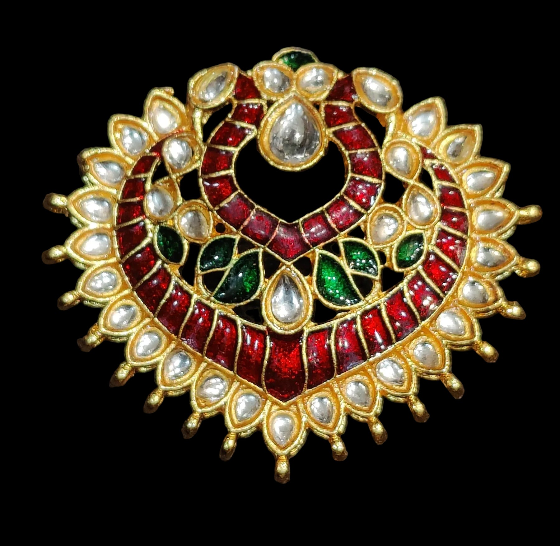 Meena kundan Pendant || Single piece packing