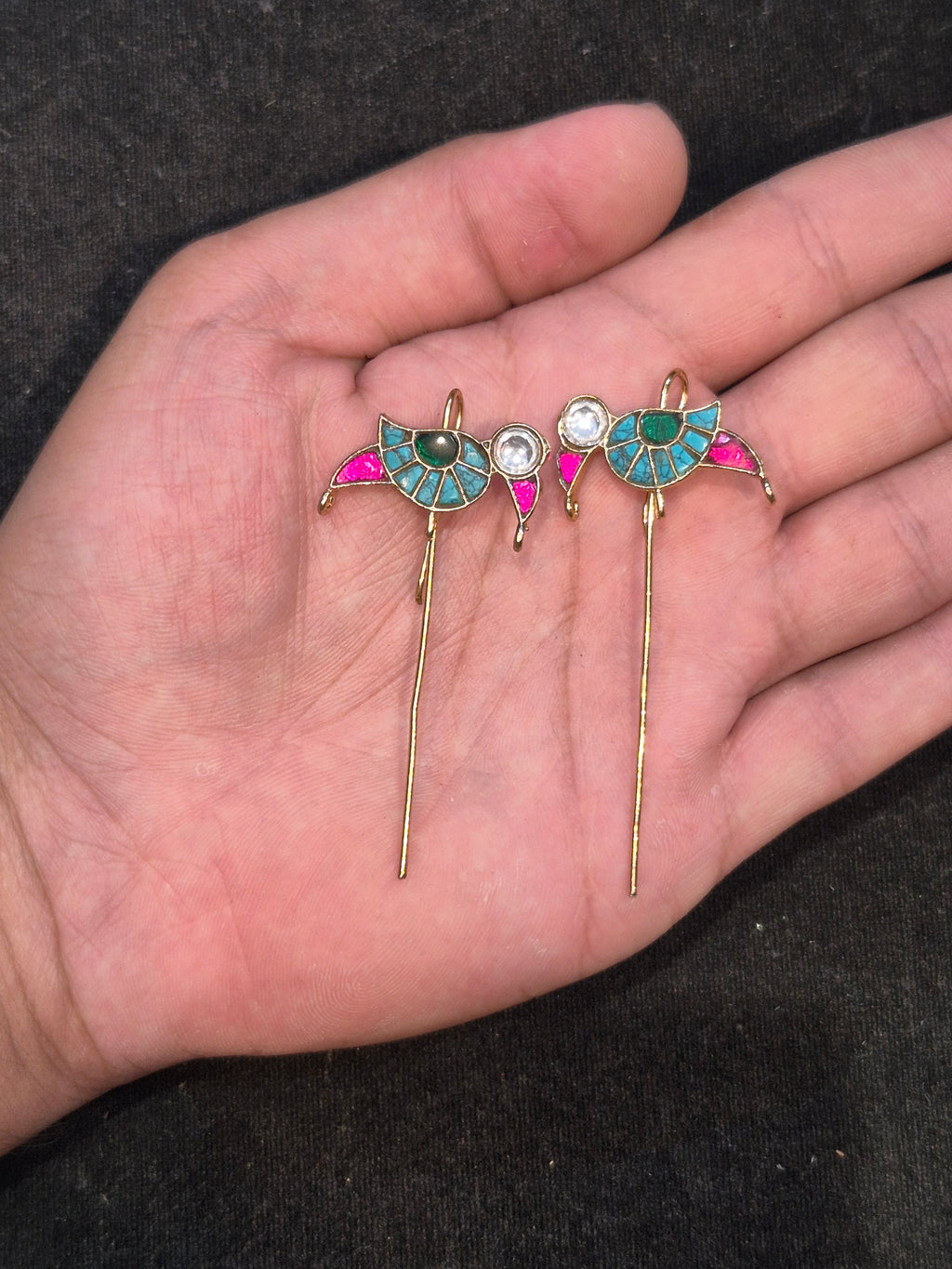 Jadau bird bugadi || 1 pair pack ||