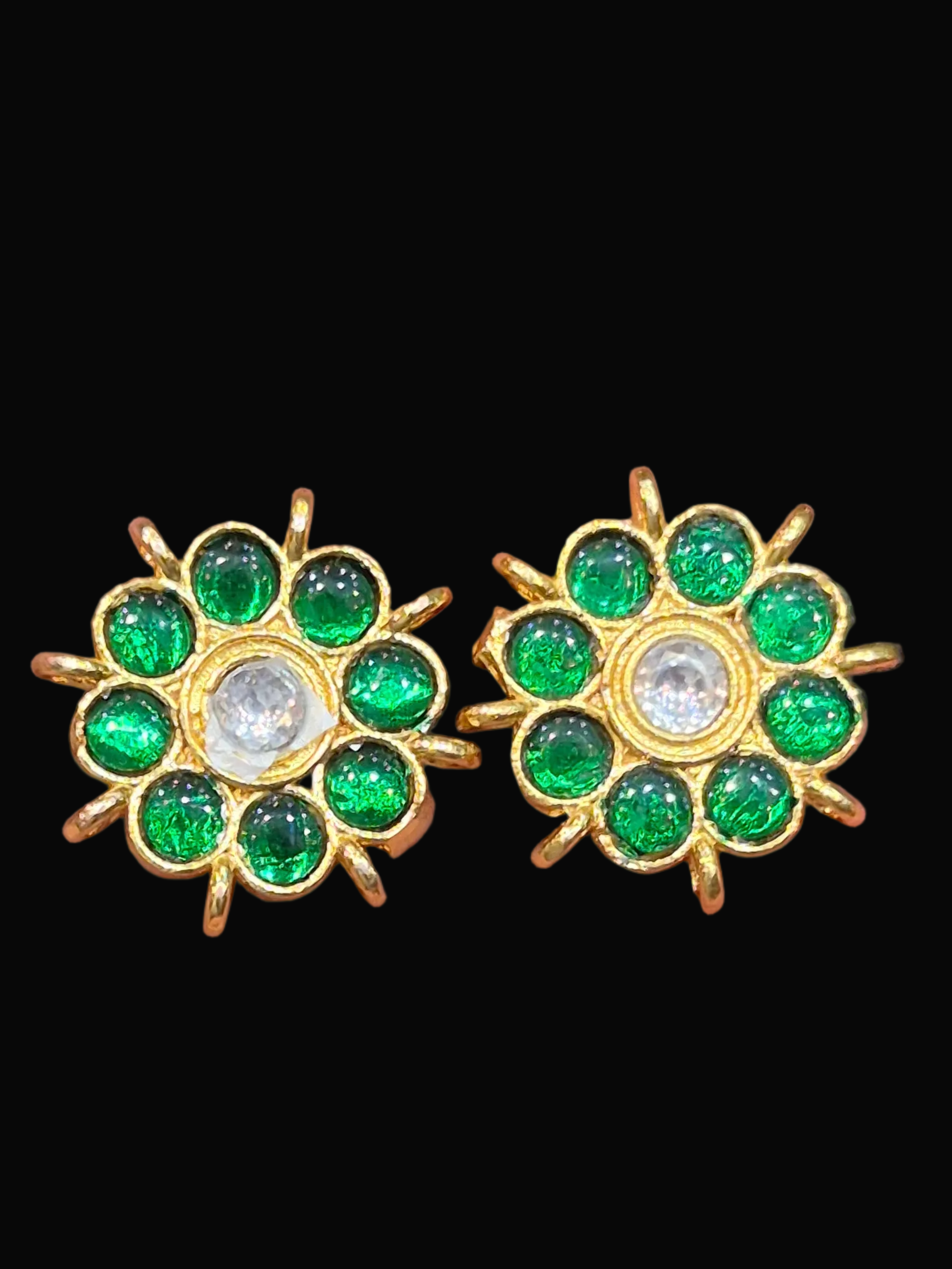 Jadau tops || 18 stones || 1 pair pack