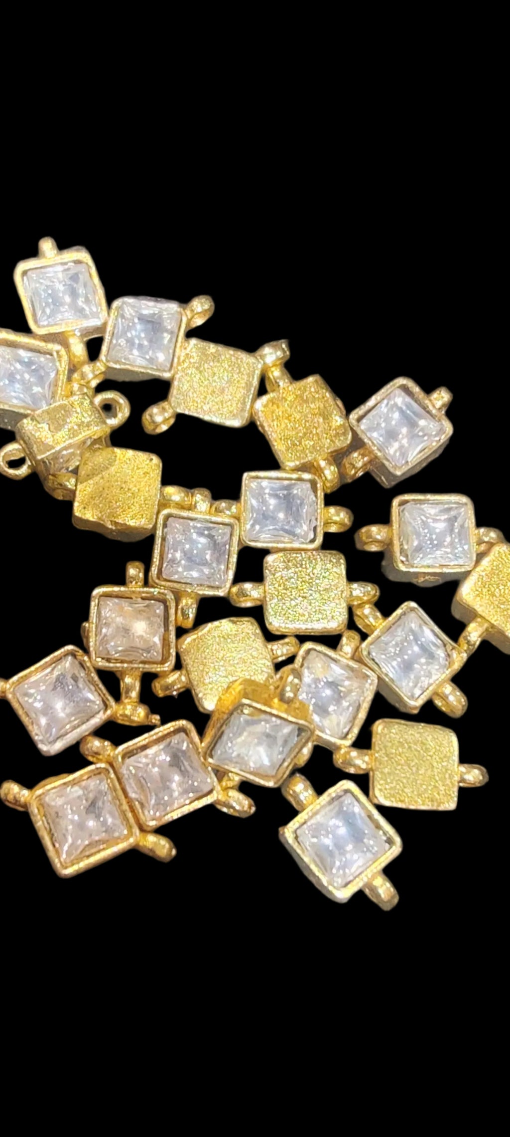 Single Stone Jadau Kundan|| 12 piece packing & 100 piece packing